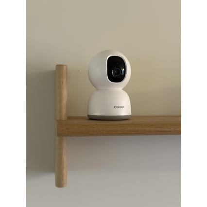 Osram - Pametna notranja kamera 360° s 2K senzorjem SMART+ 230V Wi-Fi