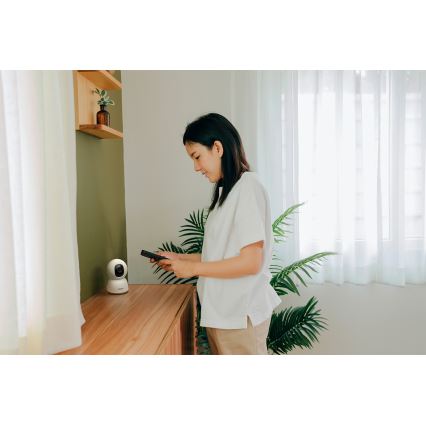 Osram - Pametna notranja kamera 360° s 2K senzorjem SMART+ 230V Wi-Fi