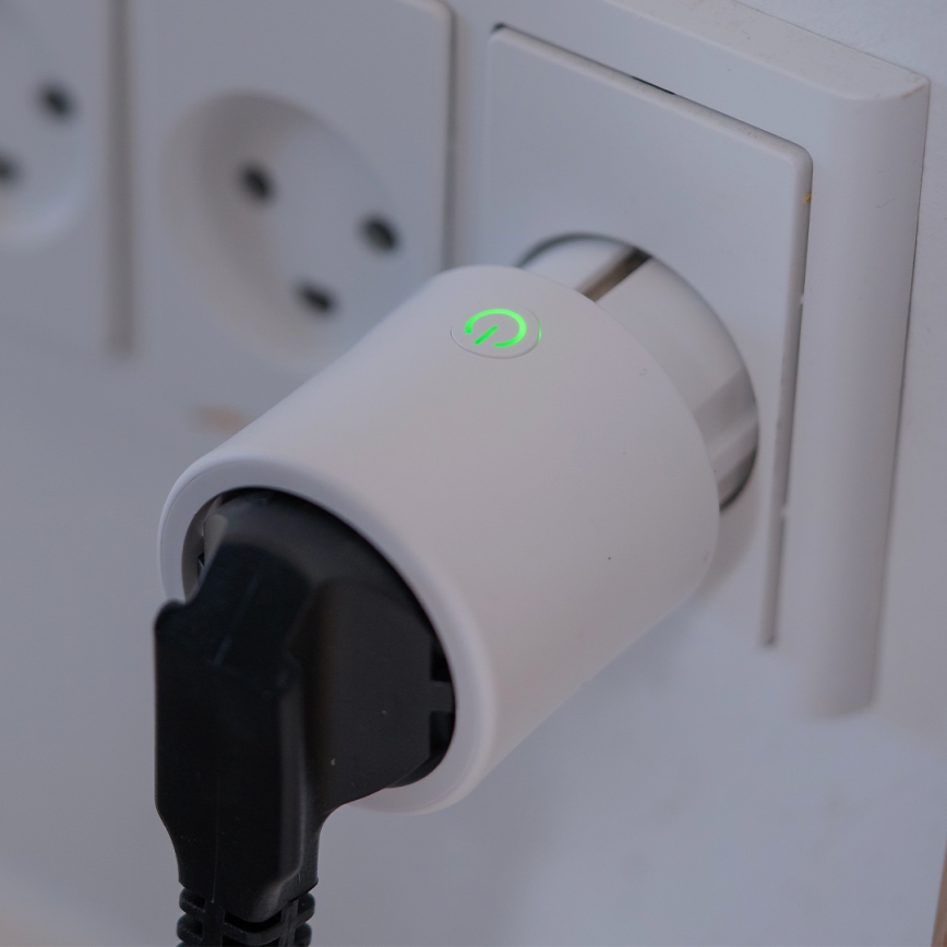 Osram - Pametna vtičnica SMART+ MATTER SCHUKO 2300W/230V/10A Wi-Fi bela