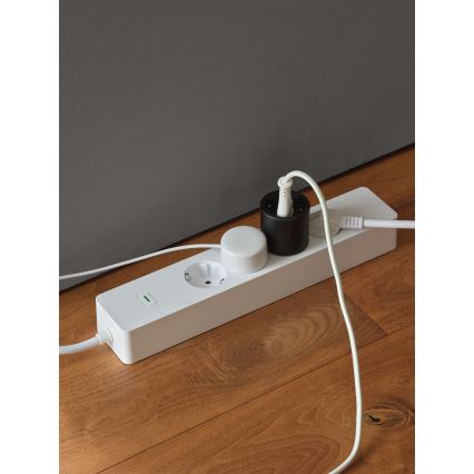 Osram - Pametna vtičnica SMART+ MATTER SCHUKO 2300W/230V/10A Wi-Fi črna