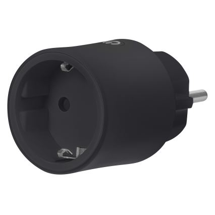 Osram - Pametna vtičnica SMART+ MATTER SCHUKO 2300W/230V/10A Wi-Fi črna