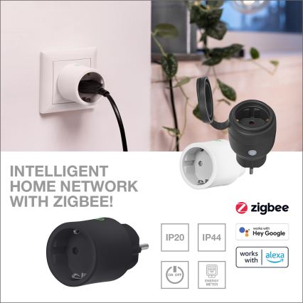 Osram - Pametna vtičnica SMART+ SCHUKO 2300W/230V/10A bela
