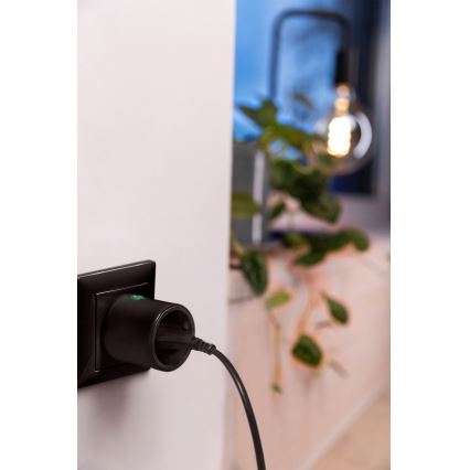 Osram - Pametna vtičnica SMART+ SCHUKO 2300W/230V/10A črna