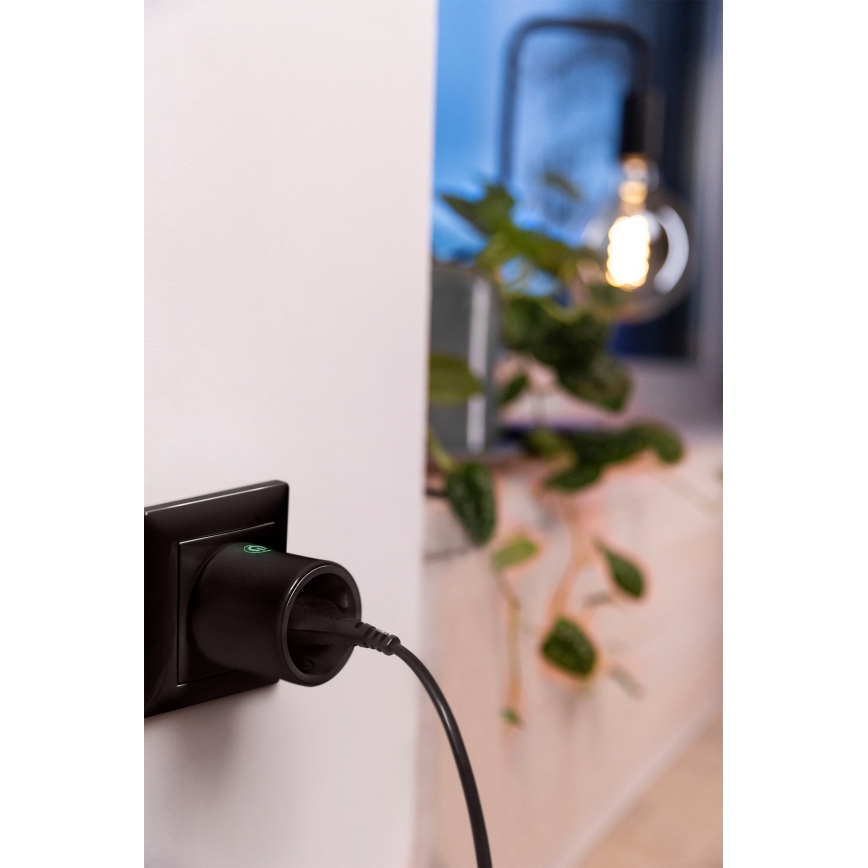 Osram - Pametna vtičnica SMART+ SCHUKO 2300W/230V/10A črna