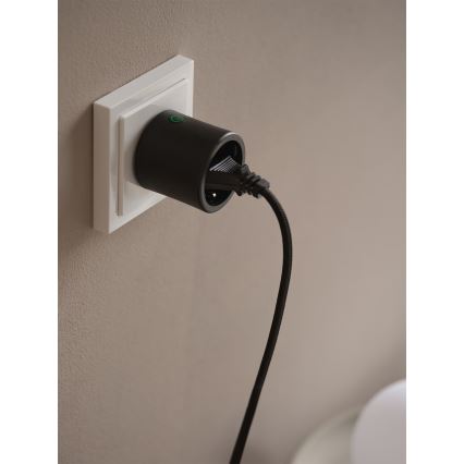 Osram - Pametna vtičnica SMART+ SCHUKO 2300W/230V/10A črna