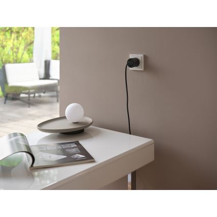 Osram - Pametna vtičnica SMART+ SCHUKO 2300W/230V/10A črna