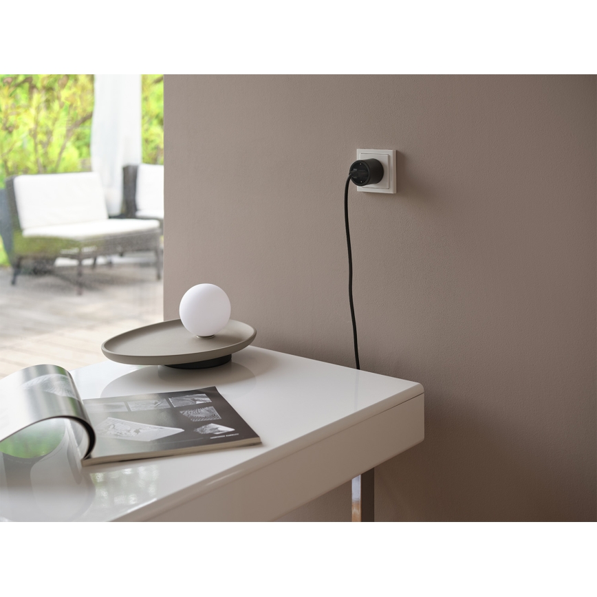 Osram - Pametna vtičnica SMART+ SCHUKO 2300W/230V/10A črna