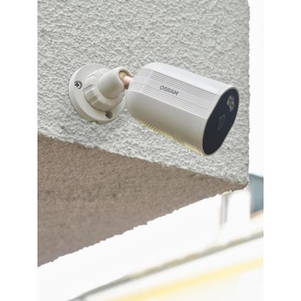 Osram - Pametna zunanja kamera s senzorjem 2K SMART+ 230V IP67 Wi-Fi