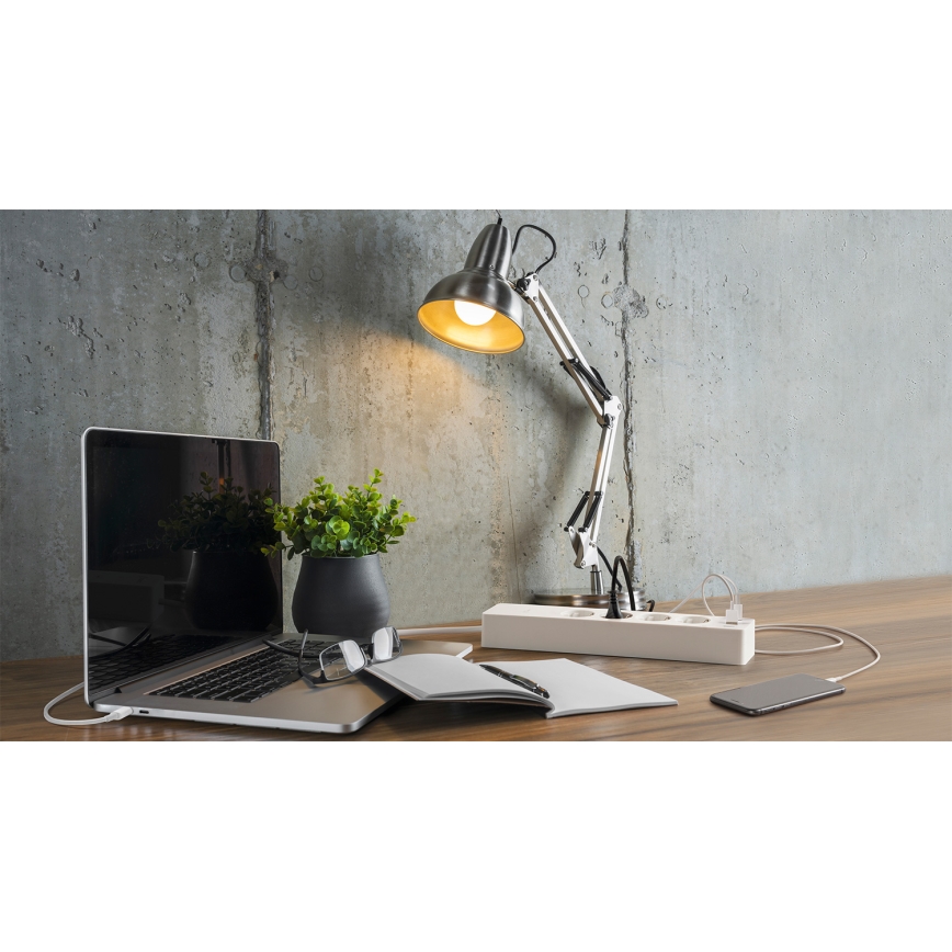 Osram - Podaljšek SMART+ 4Z tip F + 2xUSB-A + 2xUSB-C Wi-Fi