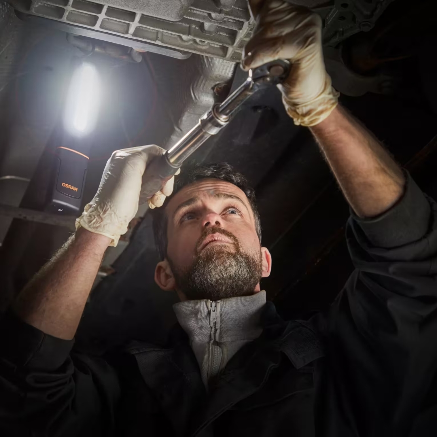 Osram - Zatemnljiva polnilna ročna svetilka LEDINSPECT MAX500 LED/16W/3,7V IP65