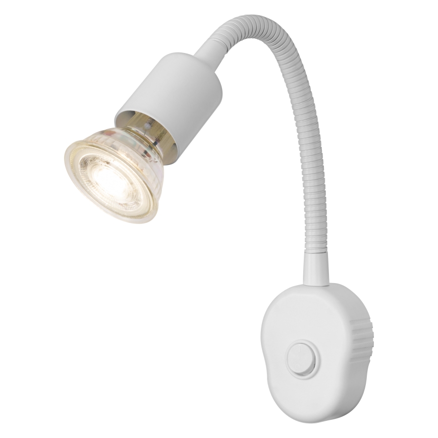 Osram - Prilagodljiva stenska svetilka PLUG TUBE FLEX 1xGU10/5W/230V bela