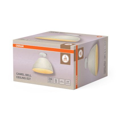 Osram - pritrjena stropna svetilka CAMEL BELL 1×E27/9W/230V Ø 37,5 cm