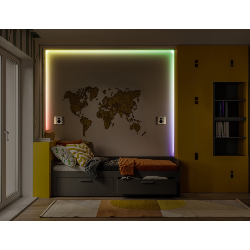 Osram - LED RGBW zatemljiv trak FLEX COB 5m LED/24W/230V 2700-6500K + daljinski upravljalnik