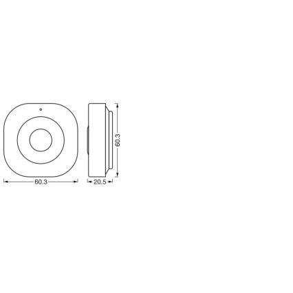 Osram - Senzor gibanja SMART+ 3,7V Wi-Fi 500 mAh