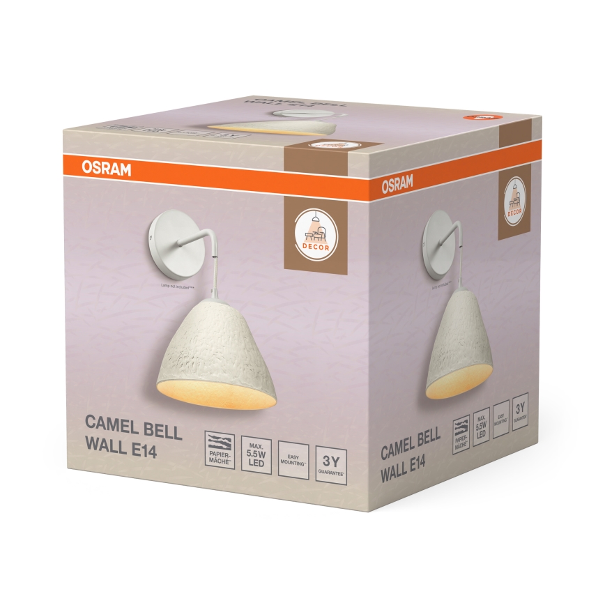 Osram - Stenska svetilka CAMEL BELL 1xE14/5,5W/230V
