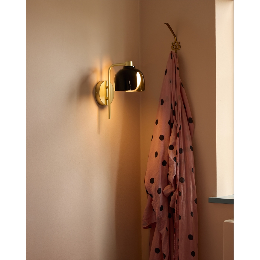 Osram - Stenska svetilka DECOR COROLLE 1xG9/20W/230V črna/zlata