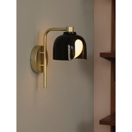 Osram - Stenska svetilka DECOR COROLLE 1xG9/20W/230V črna/zlata