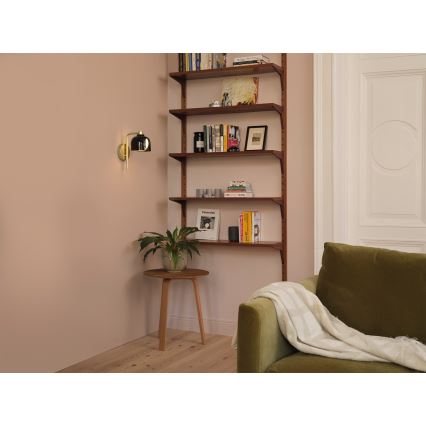 Osram - Stenska svetilka DECOR COROLLE 1xG9/20W/230V črna/zlata
