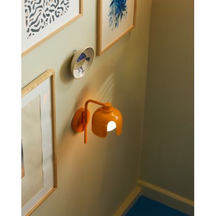 Osram - Stenska svetilka DECOR COROLLE 1xG9/20W/230V oranžna