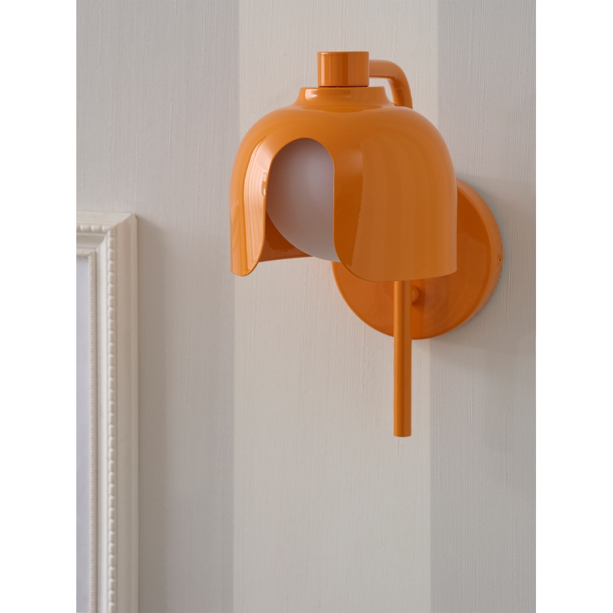 Osram - Stenska svetilka DECOR COROLLE 1xG9/20W/230V oranžna