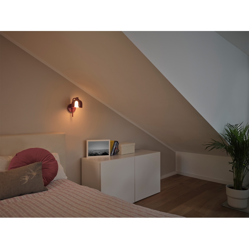 Osram - stenska svetilka DECOR COROLLE 1xG9/20W/230V rdeča