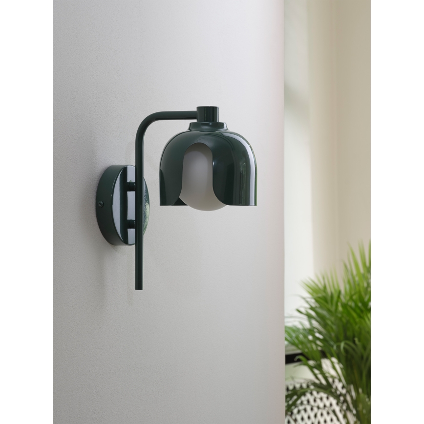 Osram - Stenska svetilka DECOR COROLLE 1xG9/20W/230V zelena
