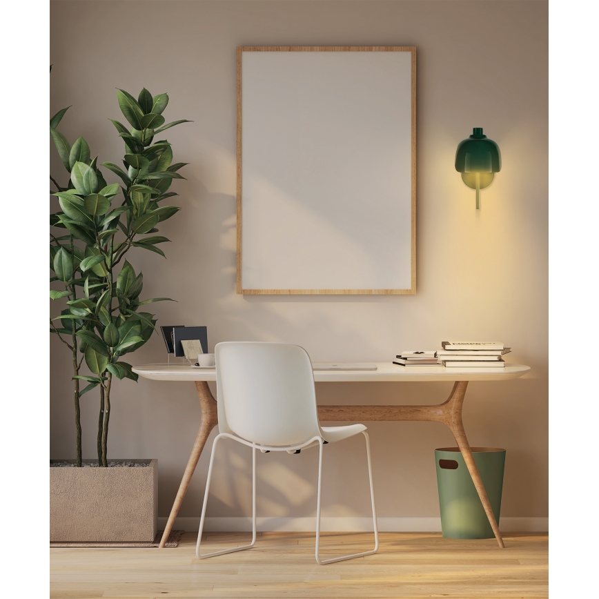 Osram - Stenska svetilka DECOR COROLLE 1xG9/20W/230V zelena