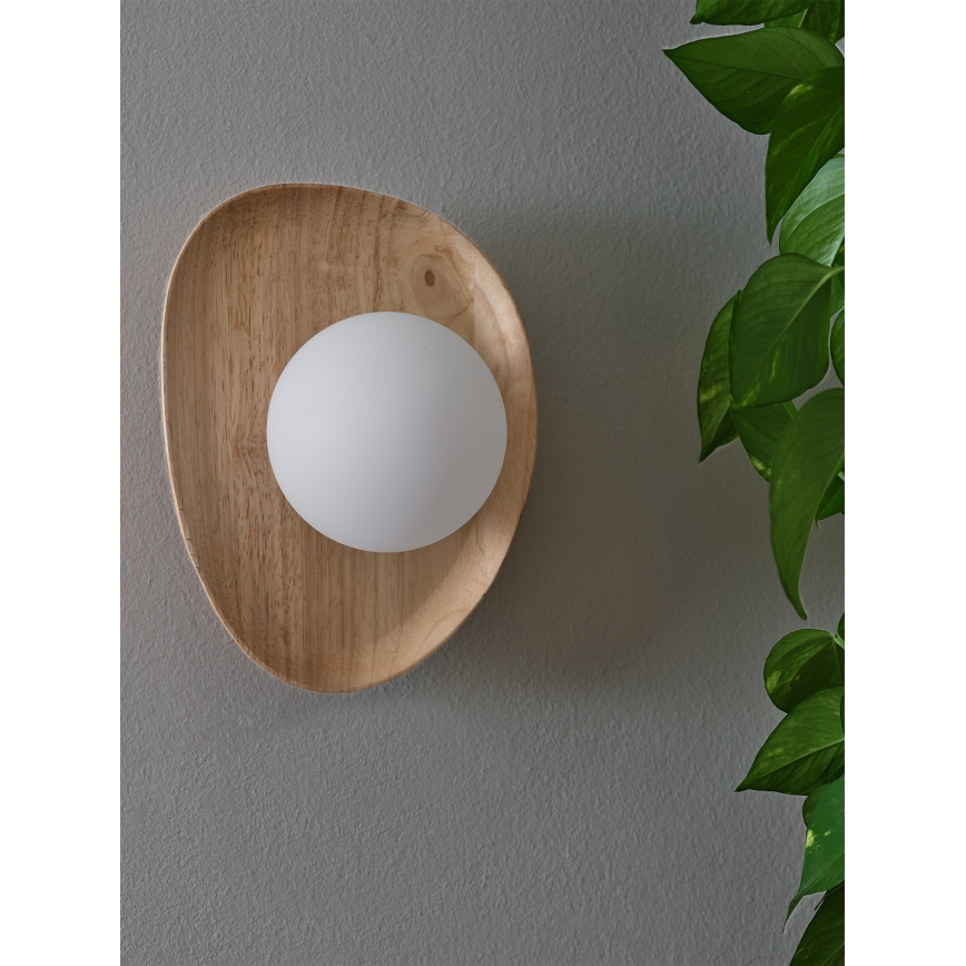 Osram - Stenska svetilka WOOD NEST 1xG9/5W/230V iz kavčukovca