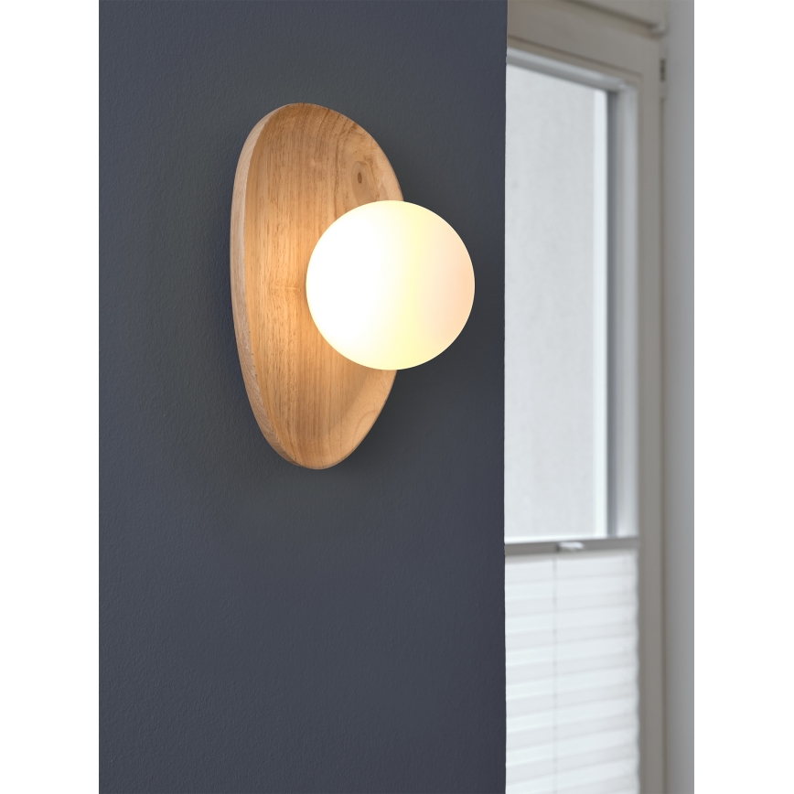 Osram - Stenska svetilka WOOD NEST 1xG9/5W/230V iz kavčukovca