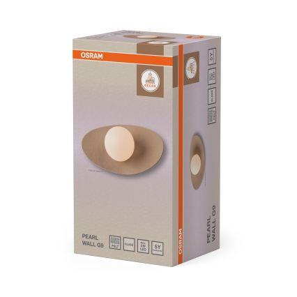Osram - Stensko svetilo DECOR PEARL 1xG9/5W/230V bež