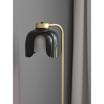 Osram - stoječa svetilka DECOR COROLLE 1xE27/15W/230V črna/zlata