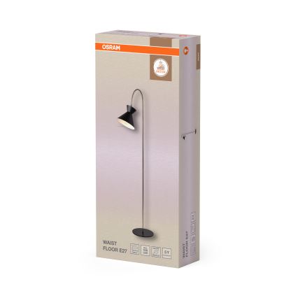 Osram - Stoječa svetilka DECOR WAIST 1xE27/40W/230V črna