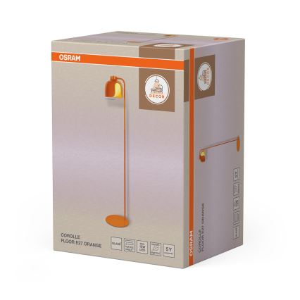 Osram - Stojna svetilka DECOR COROLLE 1xE27/15W/230V oranžna