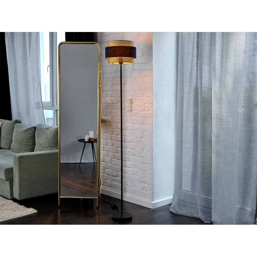 Osram - Stojna svetilka DECOR HORNET 1xE27/10W/230V črna/zlata