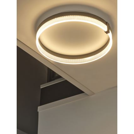 Osram - LED stropna svetilka DECOR CIRCLE LED/25W/230V 3000/4000/6500K premer 40 cm črna/bela