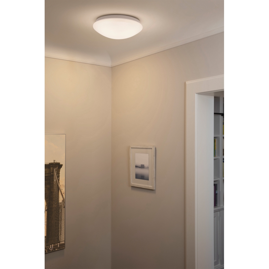 Osram - Stropna svetilka CEILING ESSENTIAL 1xE27/25W/230V premer 25 cm bela
