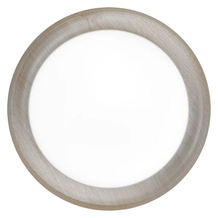 Osram - Stropna svetilka ORBIS MADRID 2xE27/10W/230V, premer 29 cm, lesni dekor