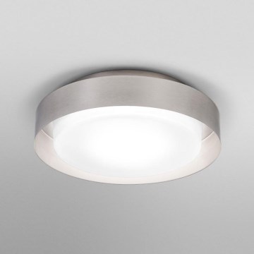 Osram - Stropna svetilka ORBIS MADRID 2xE27/10W/230V, premer 29 cm, matni krom