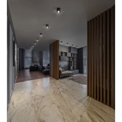 Osram - Točkovna svetilka SPOT 1xGU10/7W/230V črna