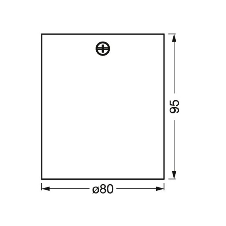 Osram - točkovno svetilo SPOT 1xGU10/7W/230V belo