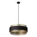 Osram - Viseči lestenec na kablu DECOR HORNET 3xE27/10W/230V, premer 50 cm, črna/zlata
