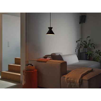 Osram - Viseči lestenec na kablu DECOR WAIST 1xE27/40W/230V črna