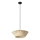 Osram - Viseči lestenec na lanku DECOR STRIPES 1xE27/10W/230V, premer 40,5 cm, bež