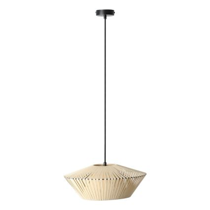 Osram - Viseči lestenec na lanku DECOR STRIPES 1xE27/10W/230V, premer 40,5 cm, bež