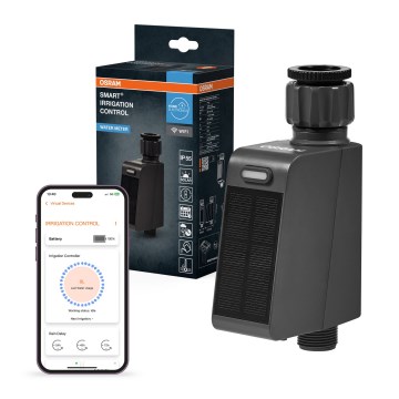 Osram - Zalivalni ventil s sončno ploščo SMART+ IP55 Wi-Fi