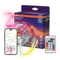 Osram - zatemljiv RGB LED trak SMART+ MAGIC 5m LED/35W/230V Wi-Fi + daljinski upravljalnik