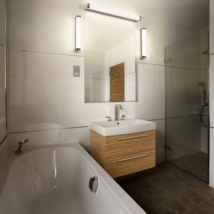 Osram - Zatemnjevalna LED osvetlitev za ogledalo ORBIS TUBE LED/9W/230V 40 cm IP44 sijajni krom