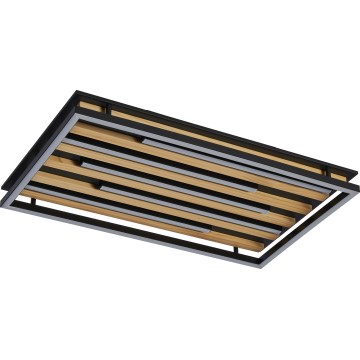 Osram - Zatemnjevalna LED stropna svetilka ORBIS ACOUSTIC LED/30W/230V 51x31 cm borovina