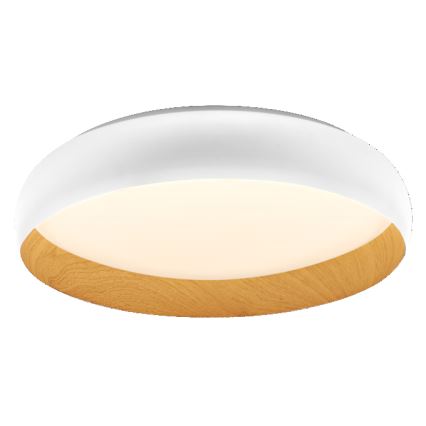 Osram - LED zatemnljivo stropno svetilo ORBIS LIVIA LED/36W/230V pr. 52 cm bela/rjava