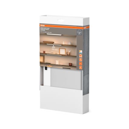 Osram - Zatemnjiva LED svetilka za pod omarico s senzorjem gibanja UNDERCABINET LED/7,5W/230V 3000/4000/6500K 20x30 cm bela